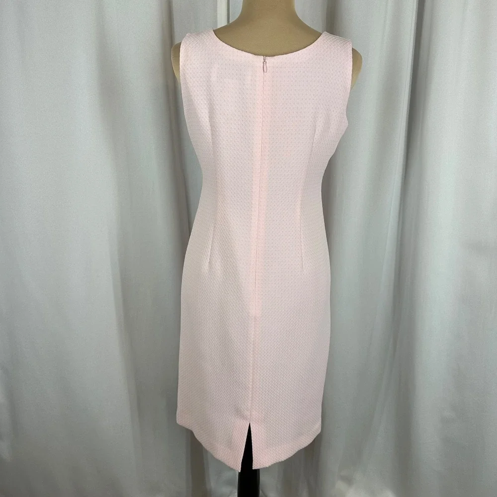 Jessica Howard Petite Pink 2 Piece Dress Jacket Set Size 6P Career Church READ